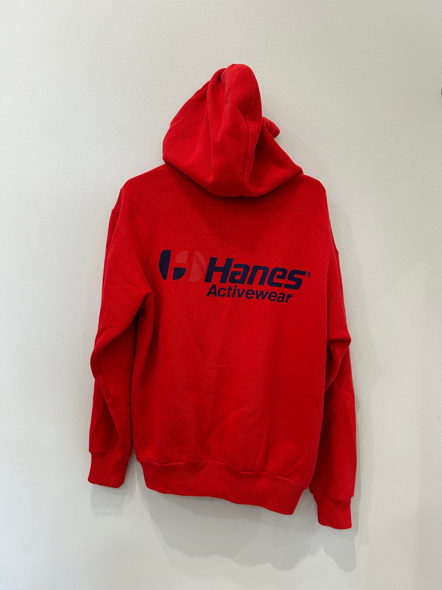 Vintage Hanes red zip hoodie