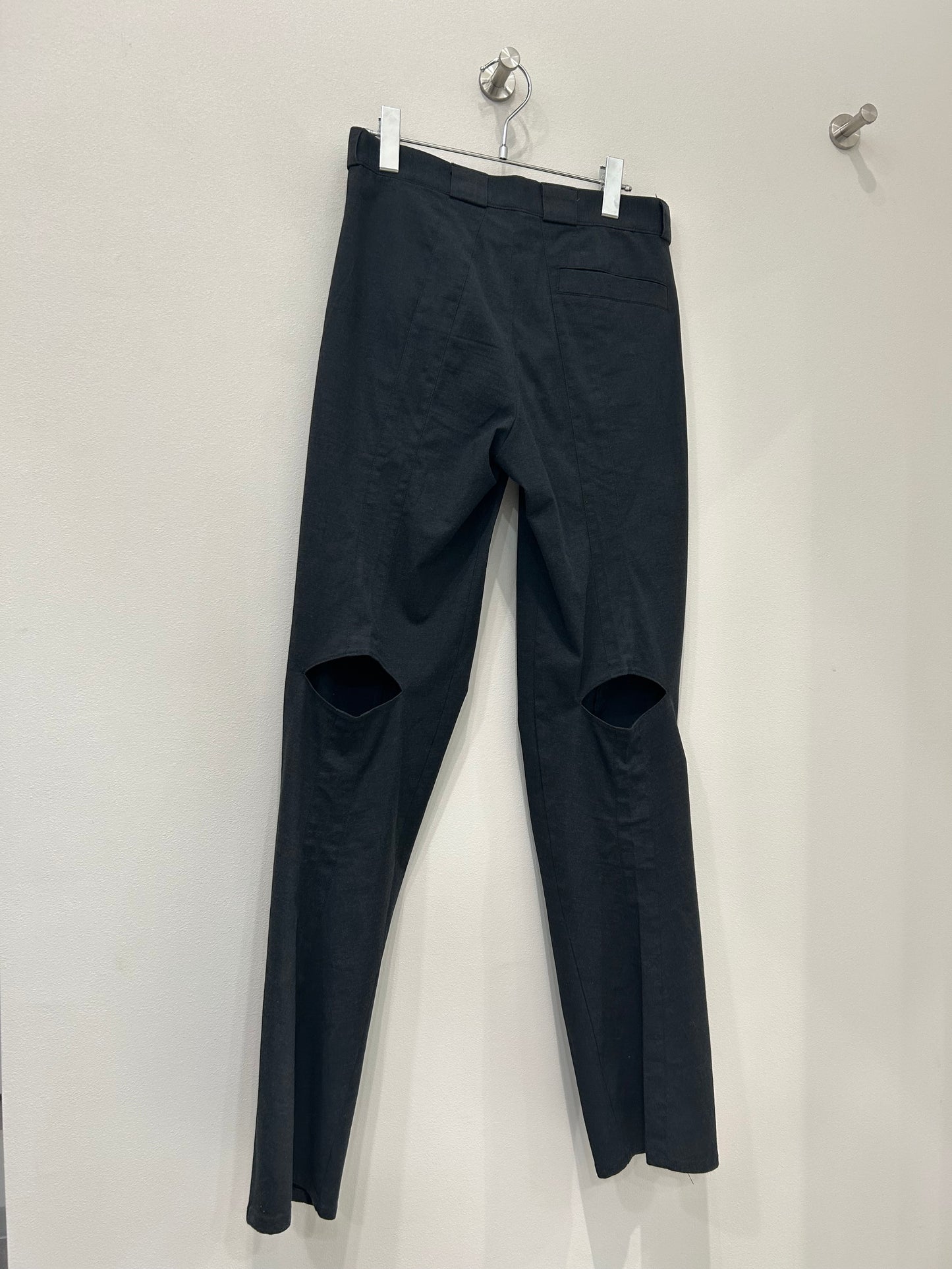 Perforated work pants