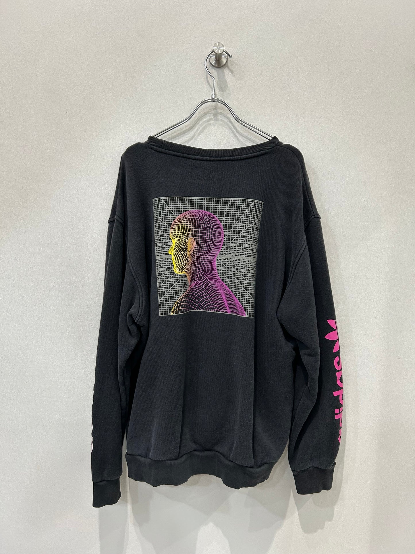 10's adidas Thermography print sweat