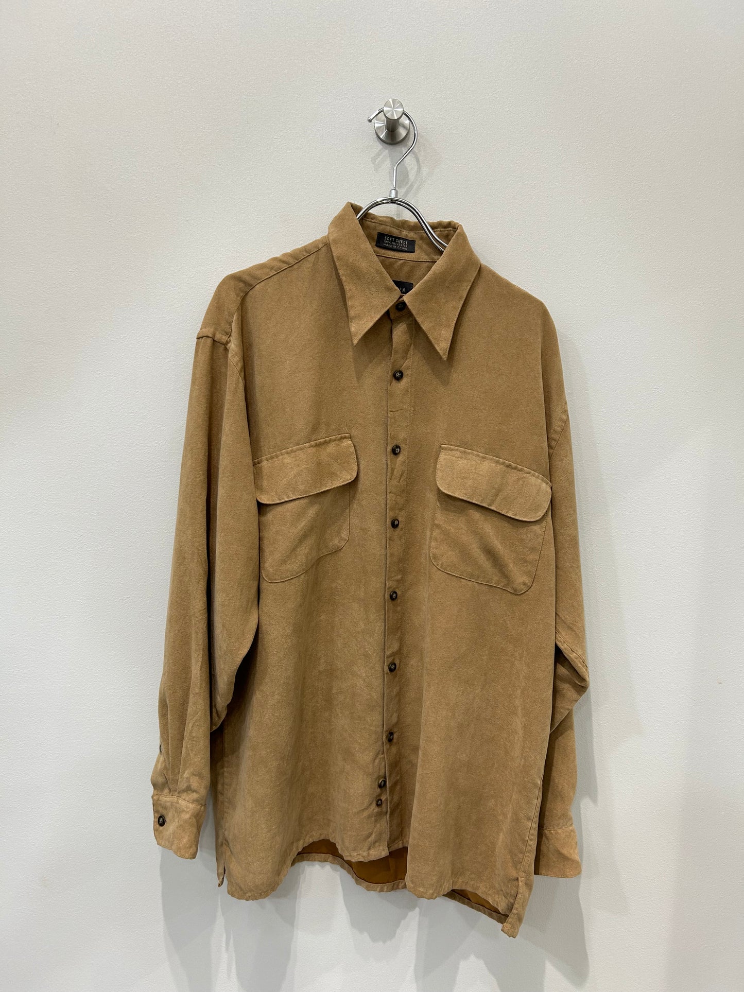 Van Heusen suede shirt