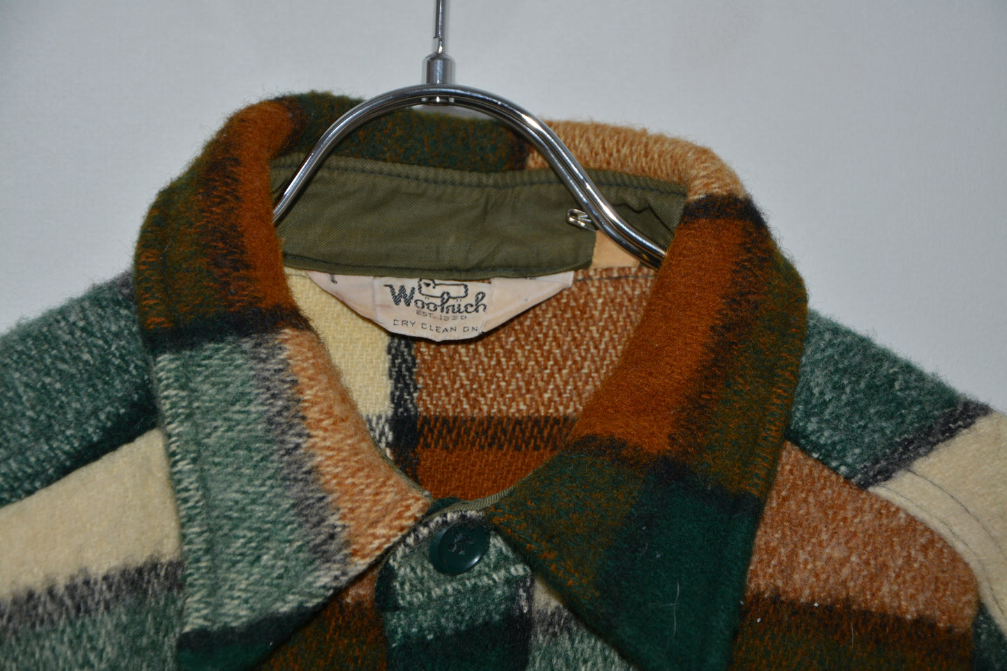 70's Woolrich wool shirt jacket