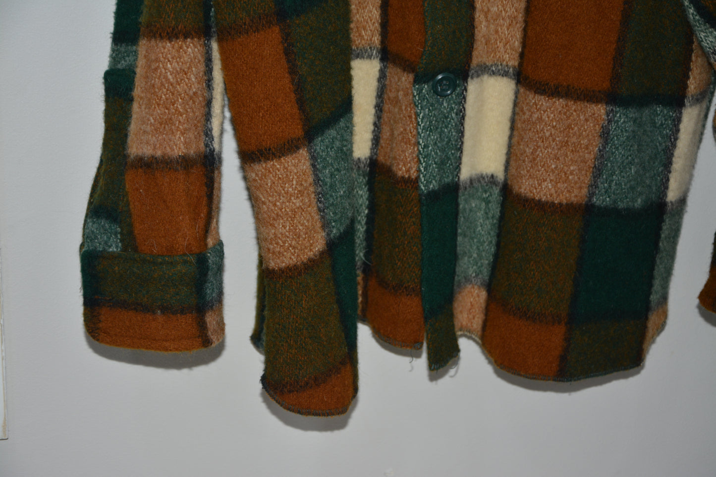 70's Woolrich wool shirt jacket