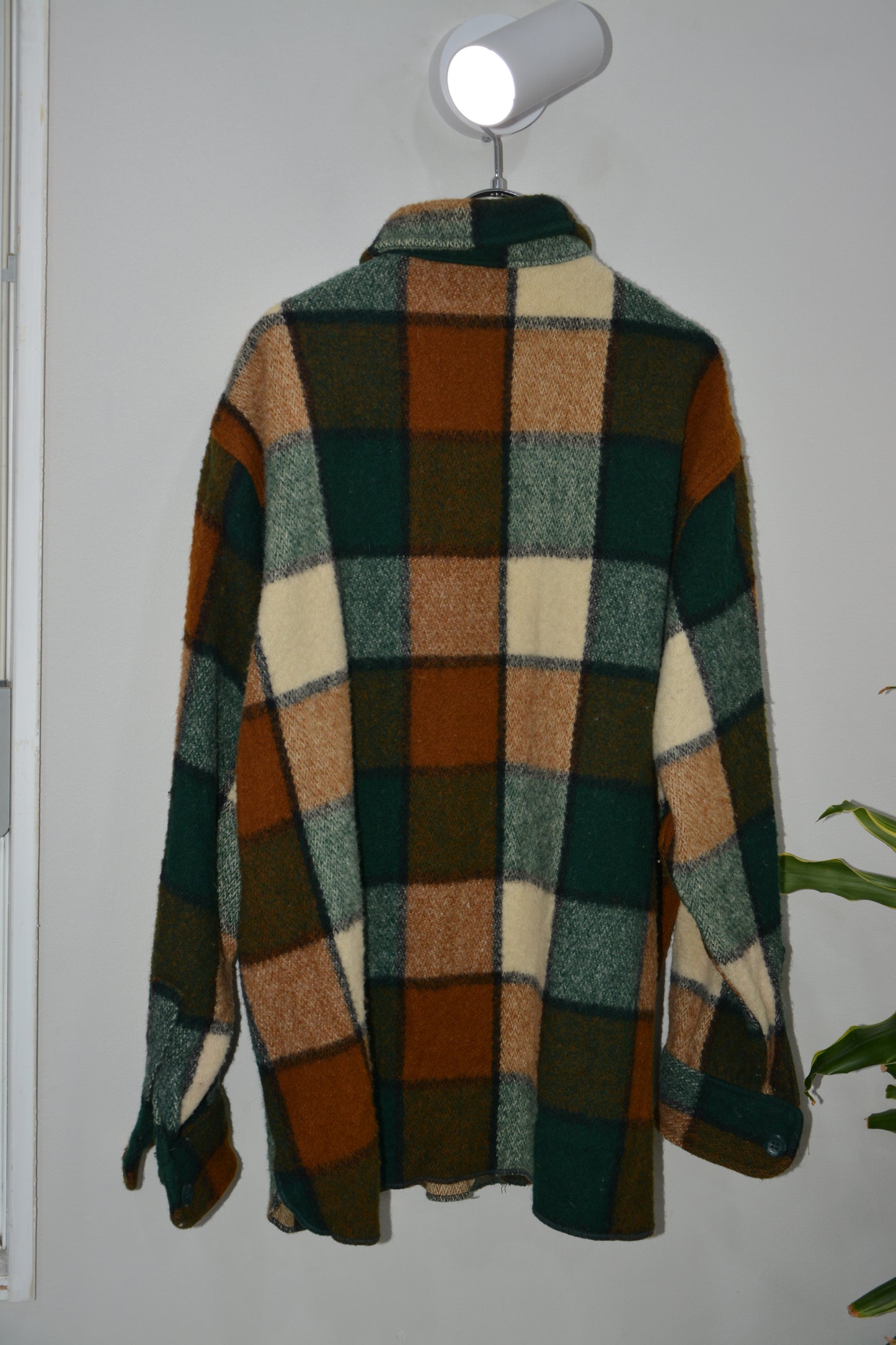 70's Woolrich wool shirt jacket