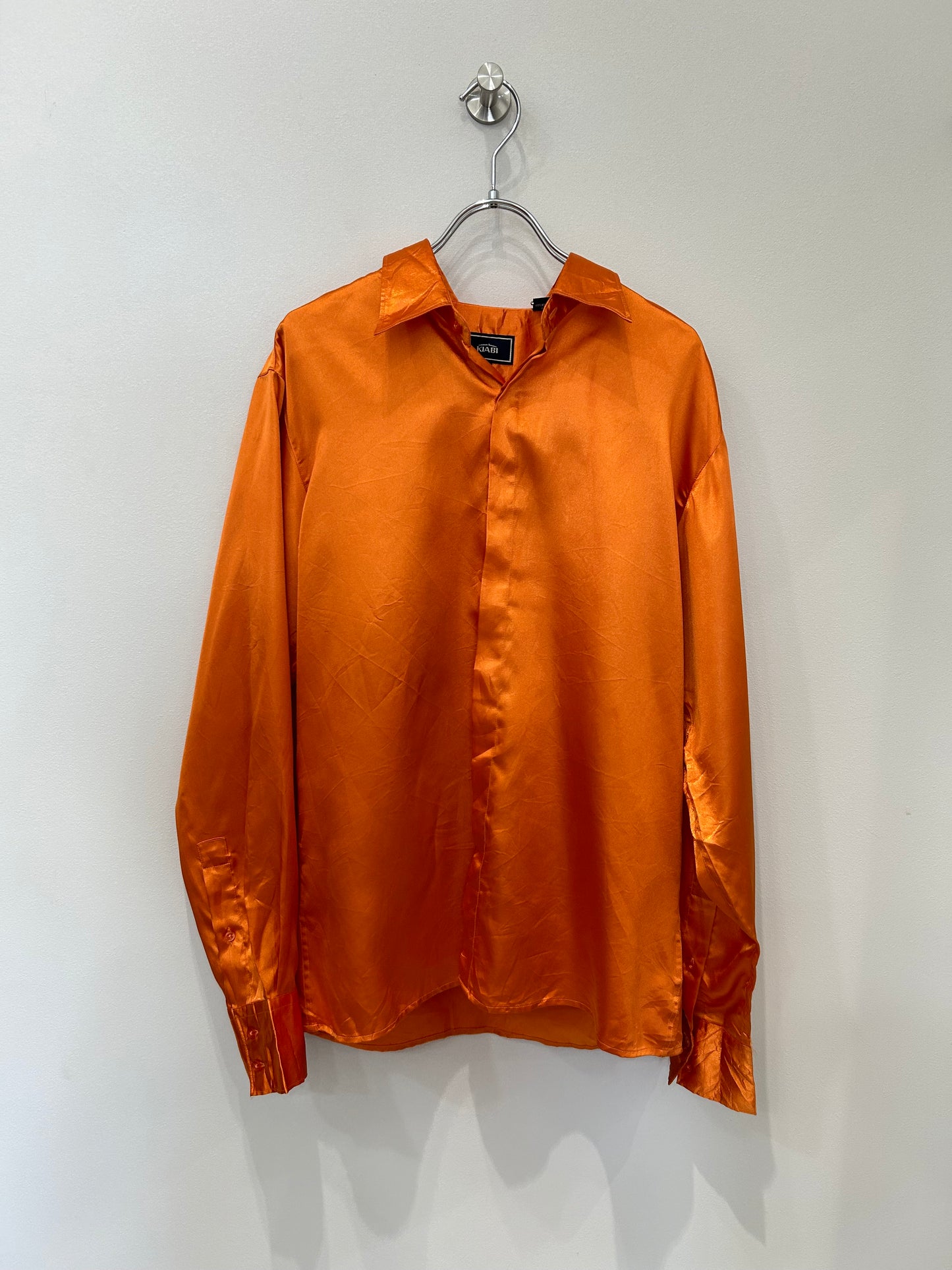 KIABI Orange Polyester Shirt