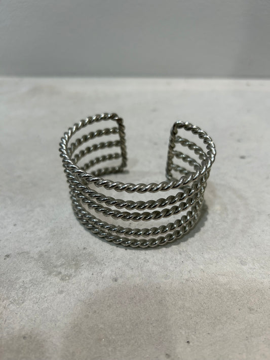Vintage Twist silver bracelet