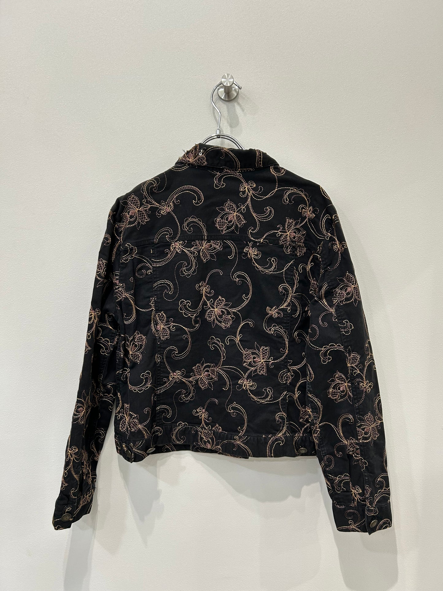 90's  Design black denim Jacket