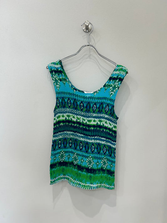 Used pleated tank top