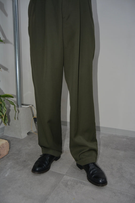 Vintage 2tack green slacks