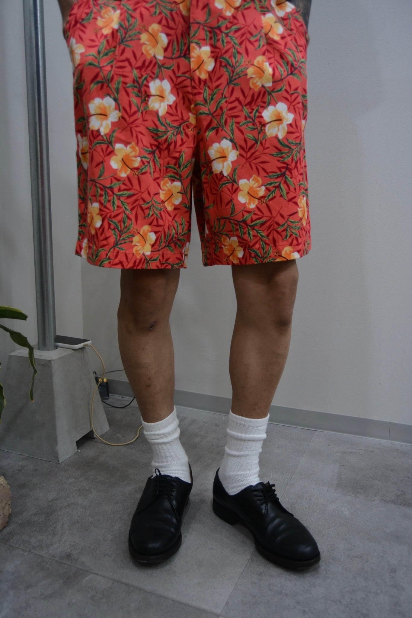 90's WHITE STAG Floral shorts