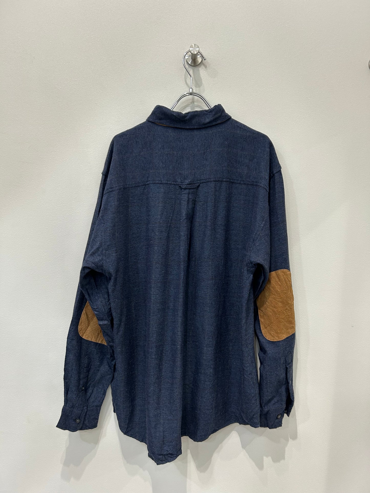 Firethorn Suede switching check shirt
