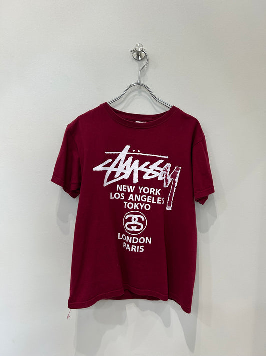 Boot Stussy print tee
