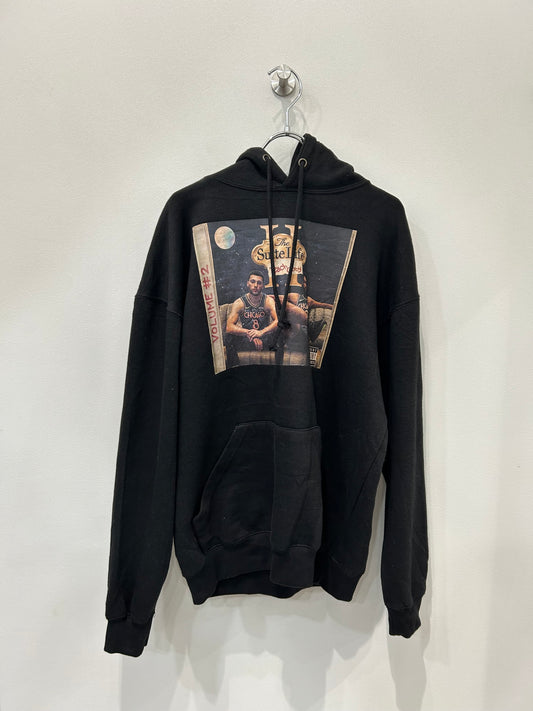 Zach lavine×Coby white Print hoodie