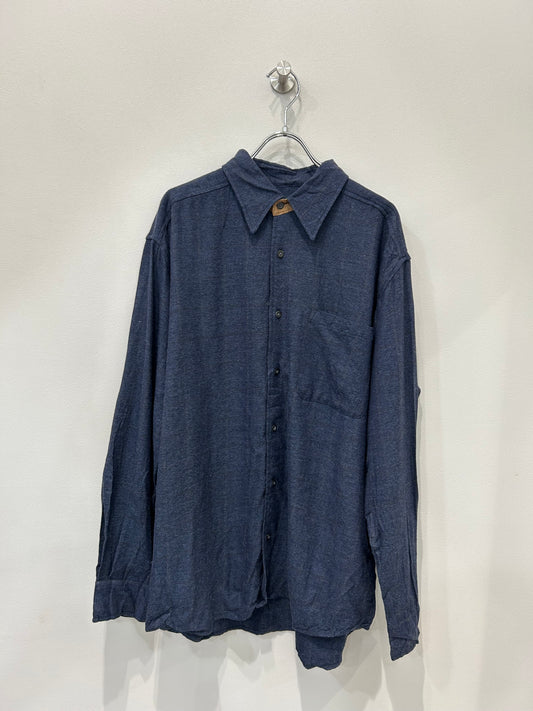 Firethorn Suede switching check shirt