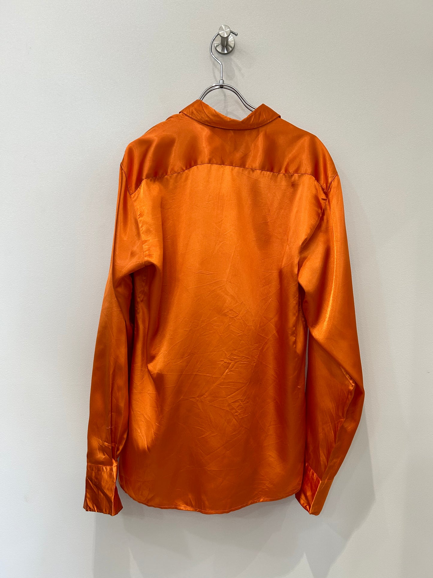 KIABI Orange Polyester Shirt