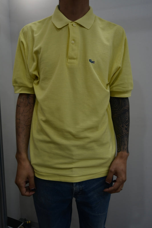 Vintage French Lacoste lemon polo shirt