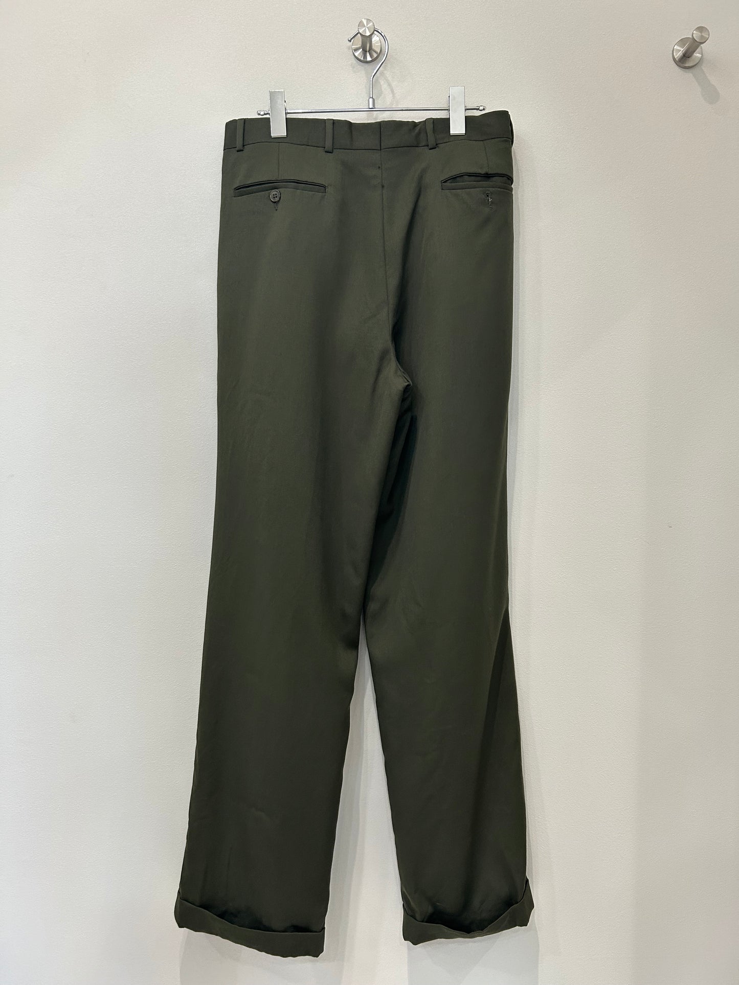 Vintage 2tack green slacks