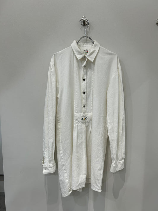 Used Floral embroidered tyrolean shirt